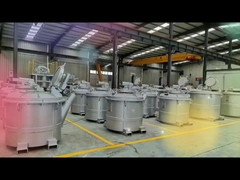 1200KG Capacity Ladle Heating Furnace Pouring Melted Metal Transfer Moving Tool Công cụ di chuyển kim loại