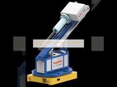 Ứng phun luồng quay bên tường lò khử khí nhôm