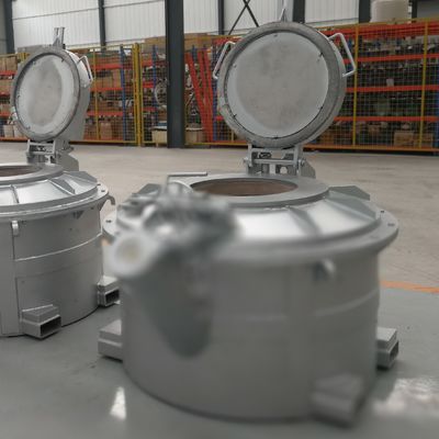 500 - 3000kg Lò chuyển nhượng nhôm nóng chảy cho đúc die nhôm