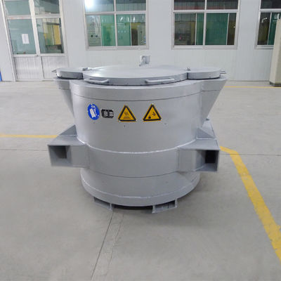 Phương pháp vận chuyển bằng xe nâng cho nồi chứa nhôm nóng chảy