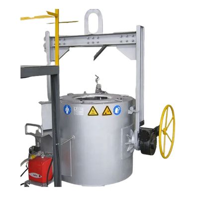 lò nóng chảy nhôm tiên tiến với thời gian nóng chảy tùy chỉnh và hệ thống điều khiển PLC