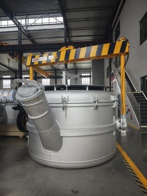 Lẩu nhôm loại chảo trà để đổ và vận chuyển kim loại nóng chảy