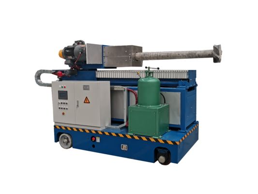 Tốc độ khử khí có thể điều chỉnh và ≤5 mm Fluxing Granularity Rotary Flux Injector cho Graphite Raw Material