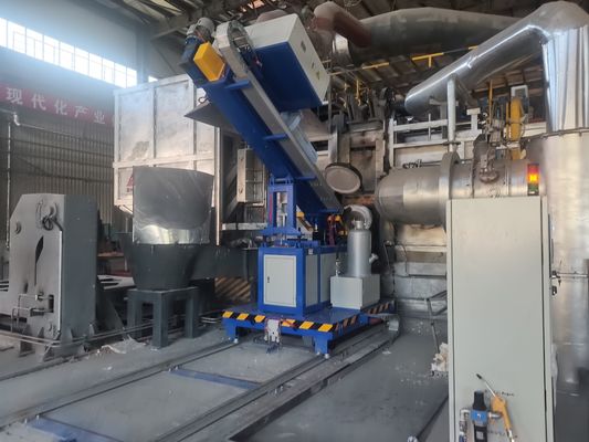 Máy phun luồng xoay với tốc độ dòng chảy 15 lít/phút, đơn vị phun xoay và hệ thống điều khiển PLC cho hiệu quả cao