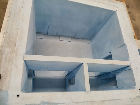 Hộp lọc máy đúc khuôn carbon hoạt tính với bộ lọc bọt gốm 60 PPI