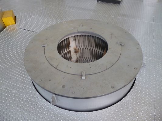 Nắp Lò nung chảy nhôm 1000kg Khí tự nhiên NG để kiểm soát nhiệt độ đúc khuôn