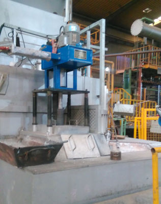 Khả năng khử khí liên tục với tổng công suất 4kW Máy khử khí nhôm và tốc độ lưu lượng khí điều chỉnh
