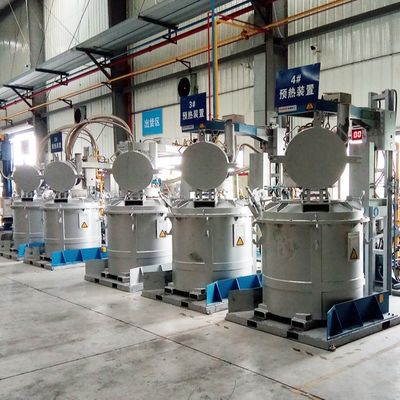 Hệ thống làm nóng sơ bộ muôi truyền nhôm nóng chảy cố định Bộ làm nóng sơ bộ muôi