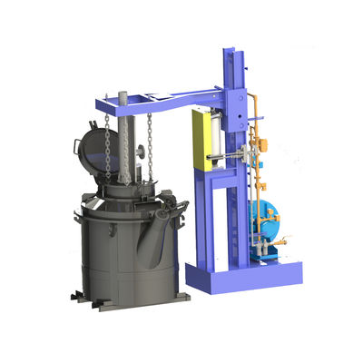 Thiết bị làm nóng sơ bộ loại đốt bằng khí Múc truyền nhôm nóng chảy Khí tự nhiên
