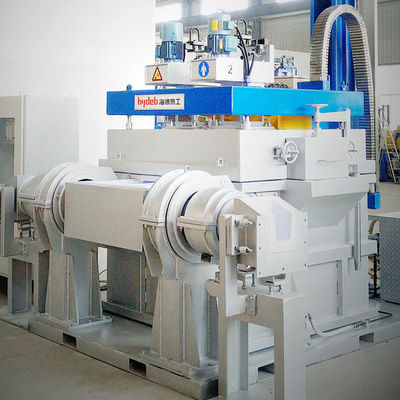 Thiết bị khử khí quay trong dây chuyền để loại bỏ hydro khỏi nhôm nóng chảy