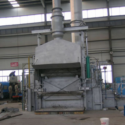 Lò nung cảm ứng vỏ nhôm 1 tấn với hệ thống sưởi cảm ứng điện