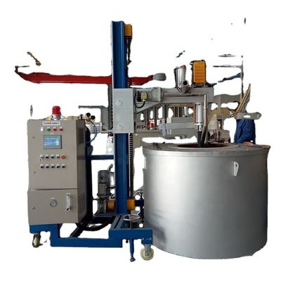 Lò nung cảm ứng vỏ nhôm 1 tấn với hệ thống sưởi cảm ứng điện