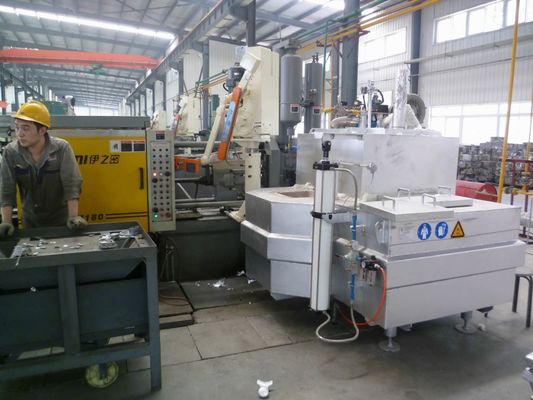 Lò nung nhôm phế liệu 1 tấn Đúc kim loại