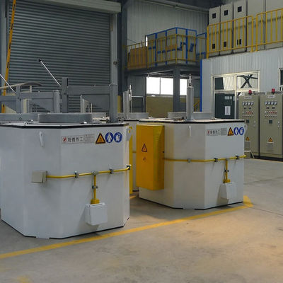 Lò đúc nhôm nóng chảy Công suất 200 - 1000kg