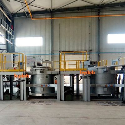 Lò nung chảy hình chữ nhật 15T +10% 2 Lượng rót chất lỏng nhôm định mức