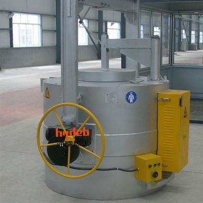 100kg 250kg 500kg 1T Lò nung nhôm điện IGBT làm mát bằng không khí