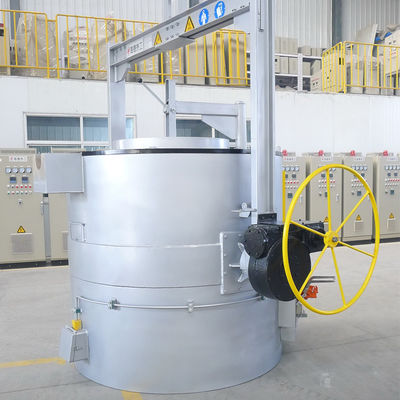 100kg 250kg 500kg 1T Lò nung nhôm điện IGBT làm mát bằng không khí