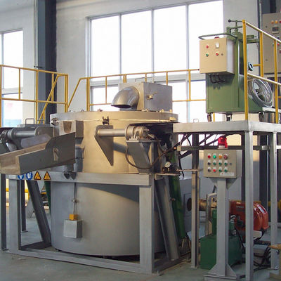 850 °C nhiệt độ nóng chảy nhôm nhôm giữ lò với 1000kg dung lượng