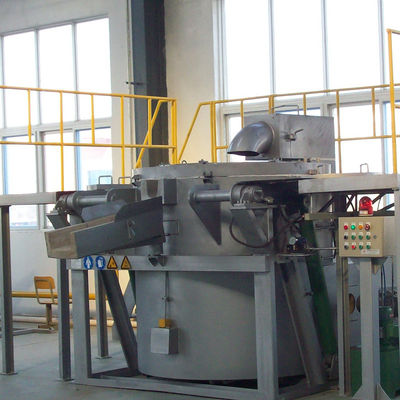 Lò nung nhôm báo động nhiệt độ cao cho nhôm nóng chảy