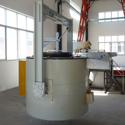 lò nóng chảy nhôm chính xác cao với độ chính xác điều khiển nhiệt độ ± 1C và hệ thống điều khiển PLC