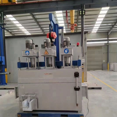 Lò xử lý nhiệt Máy khử khí nhôm 40% 100 - 600 vòng / phút Rotor Spee