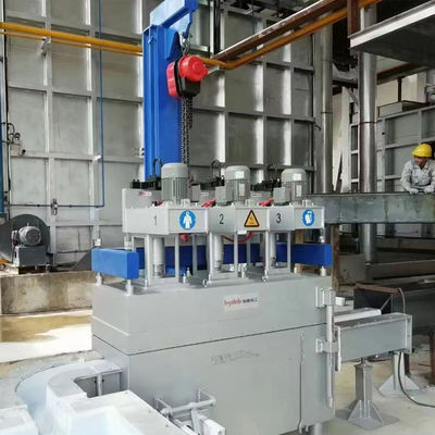Máy khử khí nhôm 3 giai đoạn với tần số 50Hz và mức chất lỏng làm việc ≥ 250