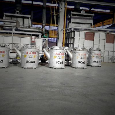 Lớp lơn bề mặt kết thúc chuyển cầu cho nhôm chảy chất lỏng