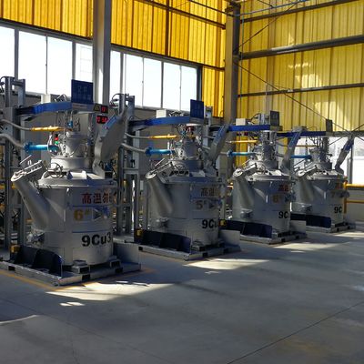 Lớp lơn bề mặt kết thúc chuyển cầu cho nhôm chảy chất lỏng