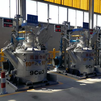500 - 3000kg Lò chuyển nhượng nhôm nóng chảy cho đúc die nhôm