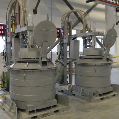 Loại nấu nghiến loại nhôm nóng chảy Chuyển chuối cho nhà máy đúc die