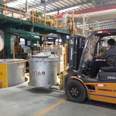 Máy chuyển nhượng nhôm nóng chảy công nghiệp Nhiệt độ hoạt động tối đa ≤850C và tăng nhiệt độ bề mặt ≤50