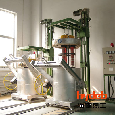 1000KG Lò chuyển nhượng nhôm nóng chảy với nhiệt độ tự nhiên giảm ≤15C/h