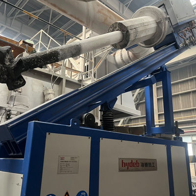 Đơn vị khử khí quay 380V với áp suất khí tinh chế có thể điều chỉnh và 150kW năng lượng