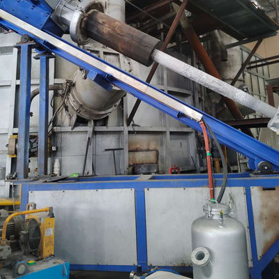 Máy khử khí lọc nhôm có thể điều chỉnh với áp suất khí tinh chế từ 0,1 đến 0,6 MPa và kích thước hạt mm ≤5