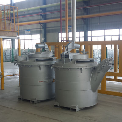 Các chuối chuyển nhôm nóng chảy với nhiệt độ hoạt động tối đa ≤850C và tăng nhiệt độ bề mặt ≤50