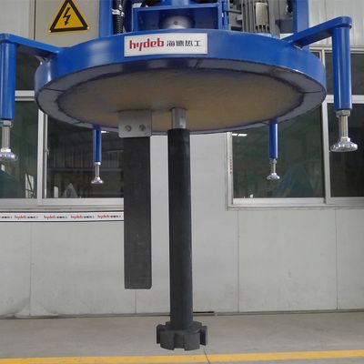 Đơn vị khử khí quay di động để tinh chế kích thước hạt luồng ≤5mm