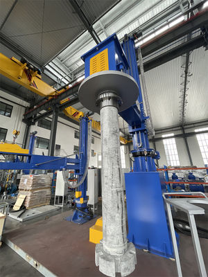 Rotor và trục khử khí graphite tinh chế độ tinh khiết cao với tổng trọng lượng máy 3000KG ≥99,996% Độ tinh khiết khí tinh chế