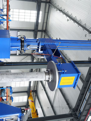 Máy khử khí 3 giai đoạn nhôm nóng chảy với tổng công suất 3 kW và tần số 50 Hz