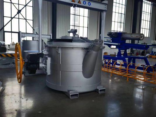 Phạm vi nhiệt độ tùy chỉnh Chuỗi chuyển nhượng nhôm nóng chảy với nắp và bề mặt mịn