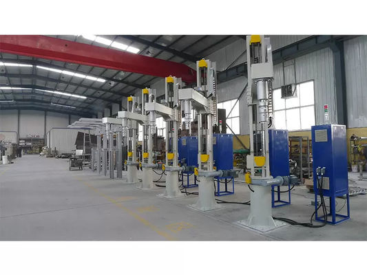 25 T / h khối lượng xử lý tối đa Sản phẩm khử khí hợp kim nhôm với 4 rotor