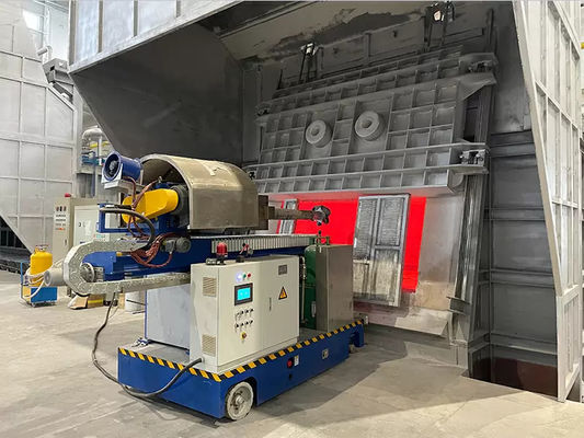 Máy khử khí lọc nhôm có thể điều chỉnh với áp suất khí tinh chế từ 0,1 đến 0,6 MPa và kích thước hạt mm ≤5
