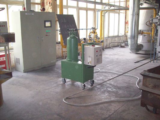 600kg Đơn vị khử khí xoay để tinh chế Flux kích thước hạt ≤5mm Và bột Flux tinh chế Lượng phun 0 ≈ 350g/min