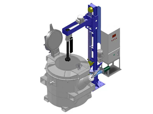 Nâng cao sản xuất nhôm với 4 Rotor Máy khử khí nhôm 0-600 R/min Graphite Rotor Speed And O2ppm≤5