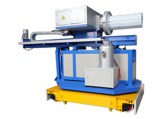 Máy tiêm lưu lượng khí nitơ hoặc argon tinh khiết với nhiệt độ chất lỏng nhôm là 680-750C và tốc độ rotor graphite là 0 ¢ 400r / min