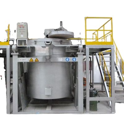 220V / 380V Voltage Aluminum Holding Furnace với Molybdenum Disilicide Heating Element và Carbon Steel