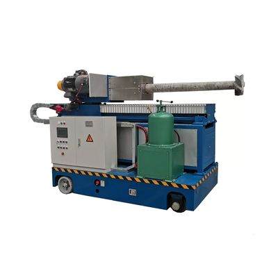 Áp suất khí lọc 0,4 ≈ 0,6MPa Máy tiêm luồng với dung lượng xô 50L và độ sâu chất lỏng nhôm 600-1100mm