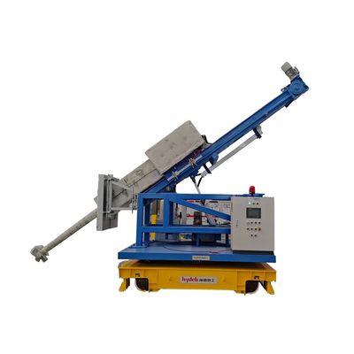 Tốc độ Rotor Graphite 0  400 r / min Máy phun luồng xoay cho tinh chế nhôm