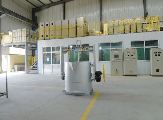 Máy khử khí nhôm 3 giai đoạn 4 dây cung cấp điện cho các hạt dòng tinh chế mịn ≤5mm