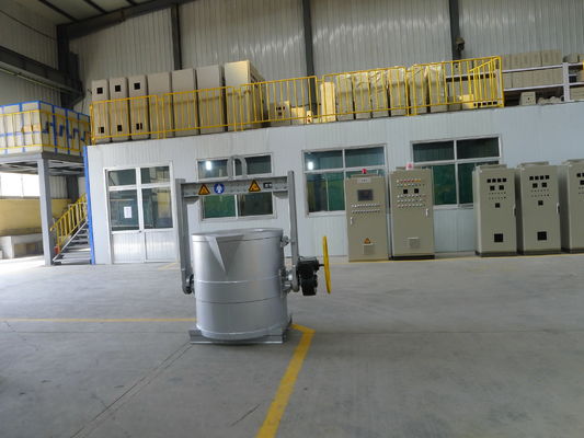 Chuyển nhượng nhôm nóng chảy dễ dàng với nhôm nóng chảy Chuyển nhượng chậu nắp bao gồm nắp Nhiệt độ bề mặt tăng ≤50
