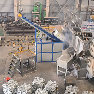 Máy lọc nhôm Máy lọc khử khí Thời gian khử khí 0-99 phút Kích thước hạt của luồng lọc ≤5mm